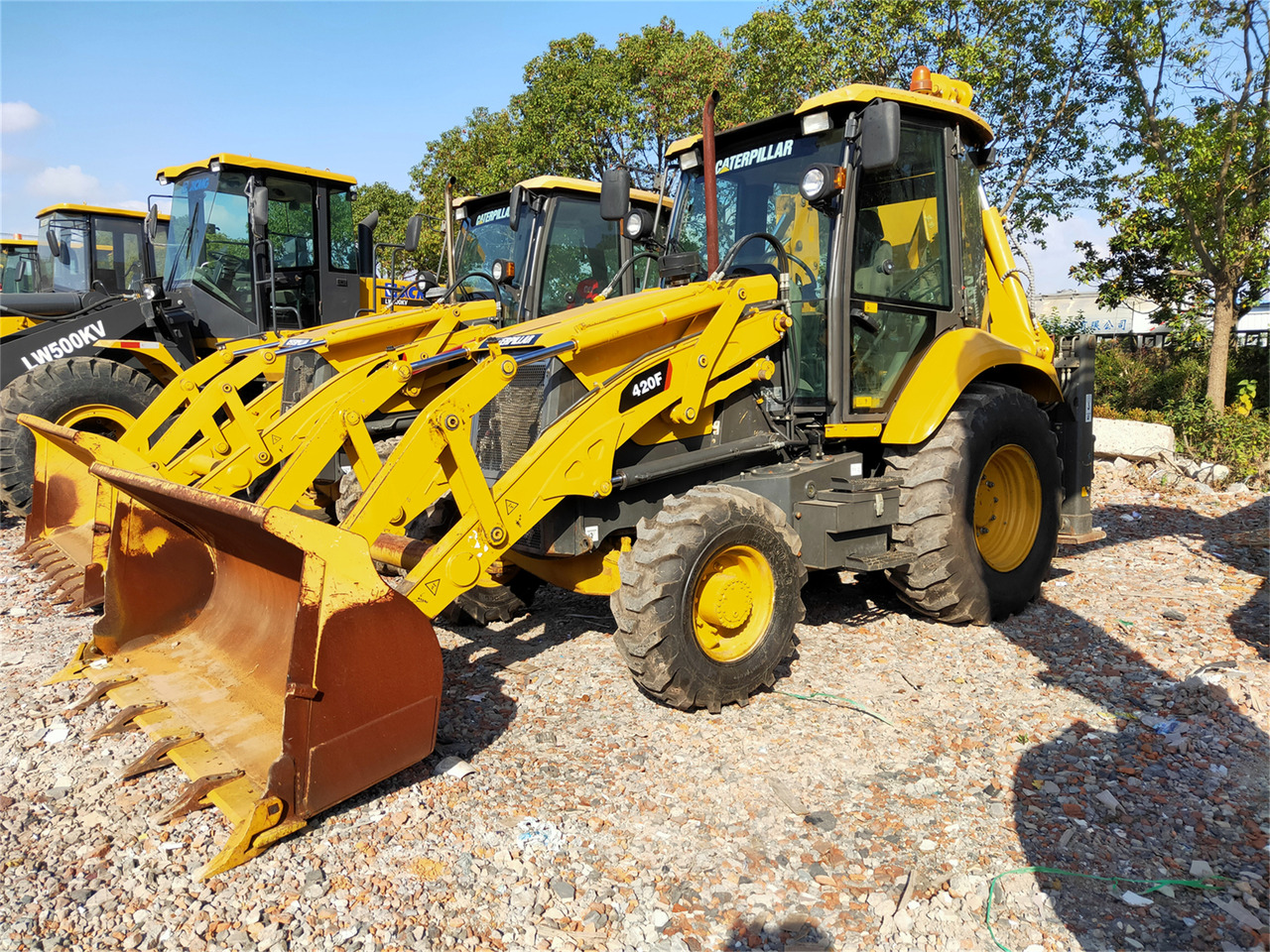 CATERPILLAR Backhoe Loader 420F Click Here for Discount - Backhoe loader: picture 4 CATERPILLAR Backhoe Loader 420F Click Here for Discount - Backhoe loader: picture 4