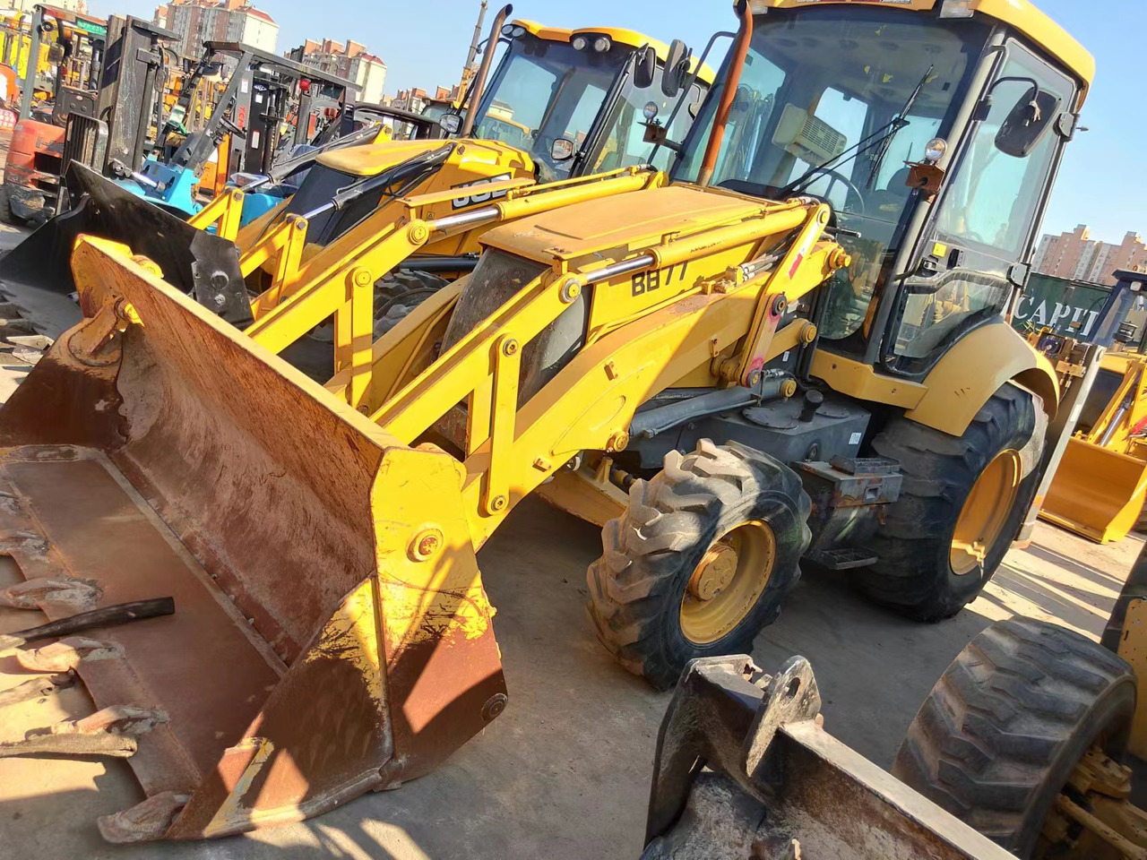 SDLG - Backhoe loader: picture 1 SDLG - Backhoe loader: picture 1