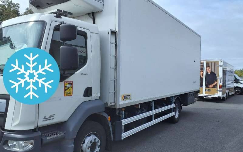 Camion Porteur FRIGO 14 TONNES 250 CV HAYON CARROSSERIE KLEGE MONO TEMP GROUPE CARRIER SUPRA 85 - Refrigerator truck: picture 1 Camion Porteur FRIGO 14 TONNES 250 CV HAYON CARROSSERIE KLEGE MONO TEMP GROUPE CARRIER SUPRA 85 - Refrigerator truck: picture 1