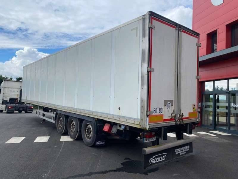 Semi-remorque 3 Essieux 38 TONNES 2 PORTES AR PRE EQUIP DOUBLE PLANCHER STEELBOX - Closed box semi-trailer: picture 2 Semi-remorque 3 Essieux 38 TONNES 2 PORTES AR PRE EQUIP DOUBLE PLANCHER STEELBOX - Closed box semi-trailer: picture 2