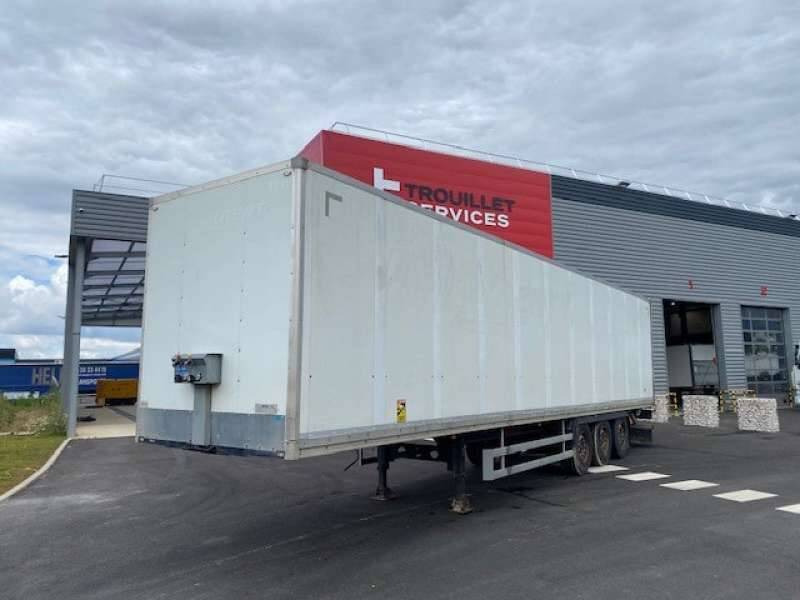 Semi-remorque 3 Essieux 38 TONNES 2 PORTES AR PRE EQUIP DOUBLE PLANCHER STEELBOX - Closed box semi-trailer: picture 1 Semi-remorque 3 Essieux 38 TONNES 2 PORTES AR PRE EQUIP DOUBLE PLANCHER STEELBOX - Closed box semi-trailer: picture 1