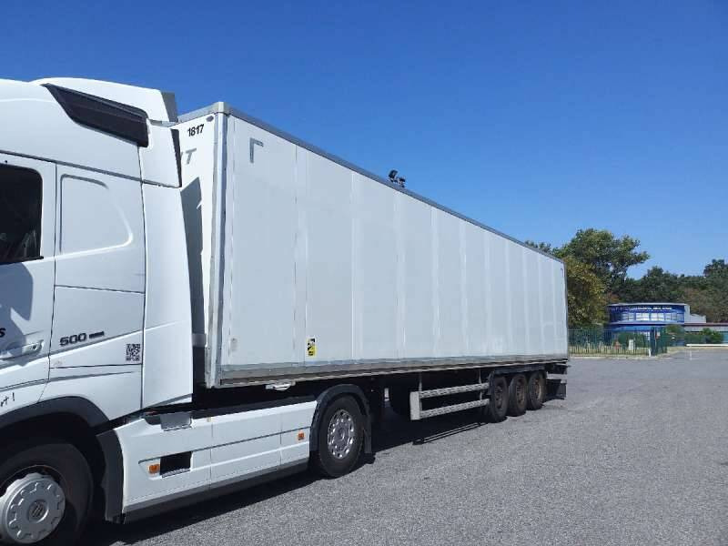 Semi-remorque 3 Essieux 38 TONNES PORTE RELEVANTE PRE EQUIP DOUBLE PLANCHER STEELBOX - Closed box semi-trailer: picture 1 Semi-remorque 3 Essieux 38 TONNES PORTE RELEVANTE PRE EQUIP DOUBLE PLANCHER STEELBOX - Closed box semi-trailer: picture 1