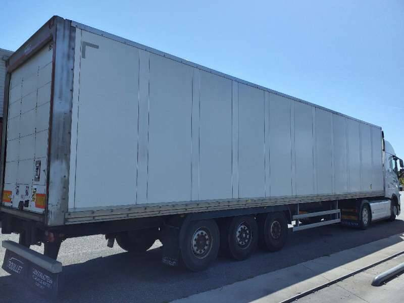 Semi-remorque 3 Essieux 38 TONNES PORTE RELEVANTE PRE EQUIP DOUBLE PLANCHER STEELBOX - Closed box semi-trailer: picture 2 Semi-remorque 3 Essieux 38 TONNES PORTE RELEVANTE PRE EQUIP DOUBLE PLANCHER STEELBOX - Closed box semi-trailer: picture 2
