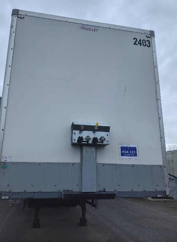 Semi-remorque 3 Essieux SEMI RECONDITONNEE -38 TONNES PORTE RELEVANTE - Closed box semi-trailer: picture 4 Semi-remorque 3 Essieux SEMI RECONDITONNEE -38 TONNES PORTE RELEVANTE - Closed box semi-trailer: picture 4
