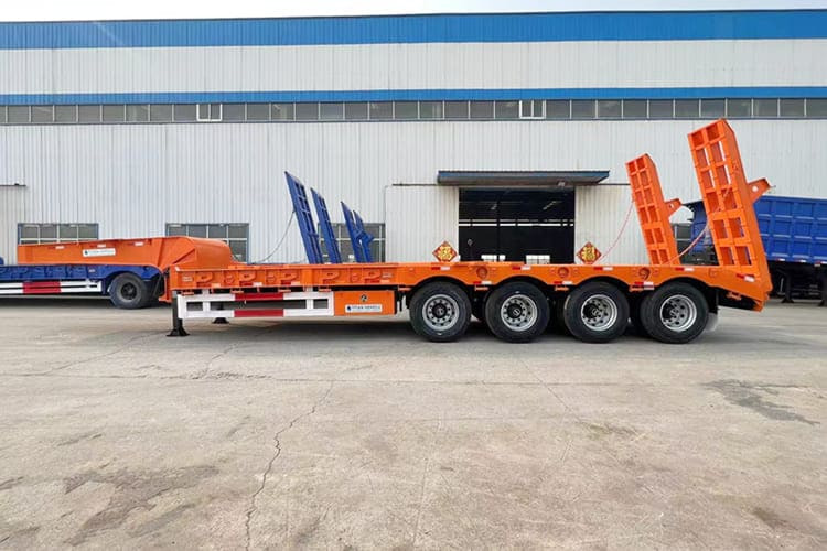 TITAN 4 Axle Lowbed Truck for Sale in Ghana - Low loader semi-trailer: picture 2 TITAN 4 Axle Lowbed Truck for Sale in Ghana - Low loader semi-trailer: picture 2