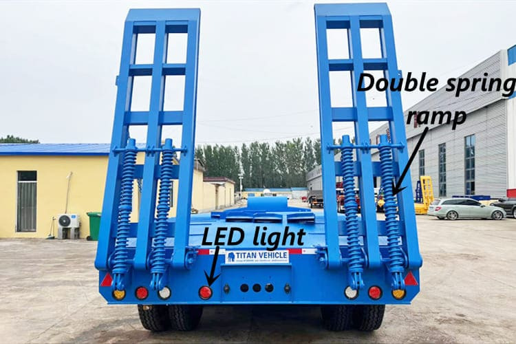 TITAN 60 Tons Lowbed Trailer for Sale in Malawi - Low loader semi-trailer: picture 4 TITAN 60 Tons Lowbed Trailer for Sale in Malawi - Low loader semi-trailer: picture 4