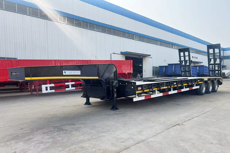 TITAN Low Bed Semi Trailer for Sale in Saudi Arabia - Low loader semi-trailer: picture 1 TITAN Low Bed Semi Trailer for Sale in Saudi Arabia - Low loader semi-trailer: picture 1