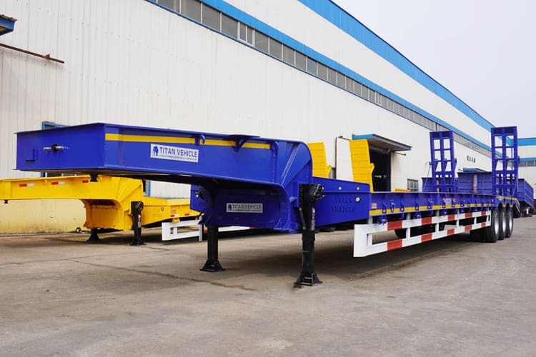 TITAN Tri Axle Low Loader Trailer for Sale in Mali - Low loader semi-trailer: picture 1 TITAN Tri Axle Low Loader Trailer for Sale in Mali - Low loader semi-trailer: picture 1