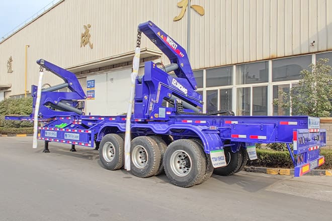 XCMG 40 Ft Container Side Loader Trailer for Sale in Papua New Guinea - Container transporter/ Swap body semi-trailer: picture 2 XCMG 40 Ft Container Side Loader Trailer for Sale in Papua New Guinea - Container transporter/ Swap body semi-trailer: picture 2