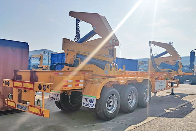 XCMG 40 Ton Sidelifter Container Trailer for Sale in Guyana - Container transporter/ Swap body semi-trailer: picture 3 XCMG 40 Ton Sidelifter Container Trailer for Sale in Guyana - Container transporter/ Swap body semi-trailer: picture 3