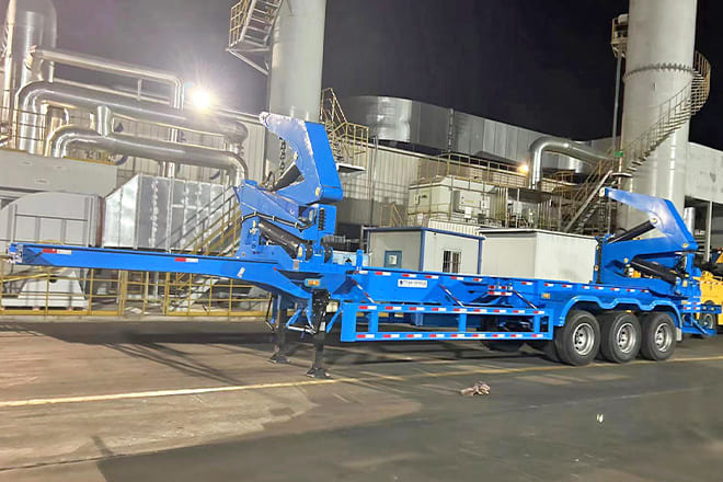 XCMG 40Ft Container Side Loader for Sale in Papua New Guinea - Container transporter/ Swap body semi-trailer: picture 3 XCMG 40Ft Container Side Loader for Sale in Papua New Guinea - Container transporter/ Swap body semi-trailer: picture 3