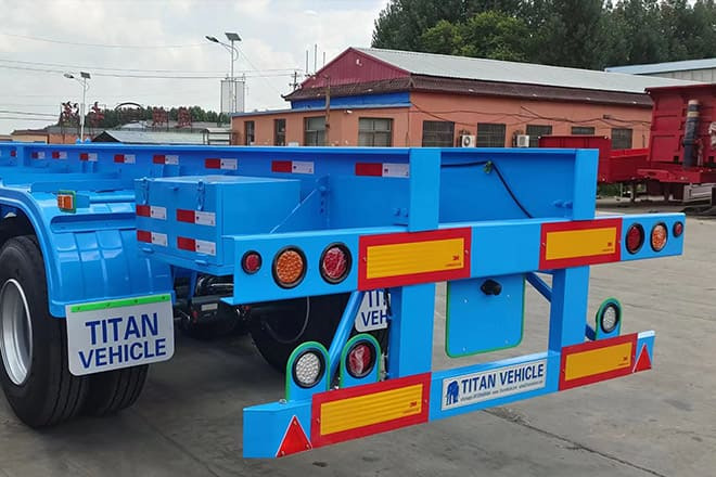 XCMG 40Ft Container Side Loader for Sale in Papua New Guinea - Container transporter/ Swap body semi-trailer: picture 4 XCMG 40Ft Container Side Loader for Sale in Papua New Guinea - Container transporter/ Swap body semi-trailer: picture 4