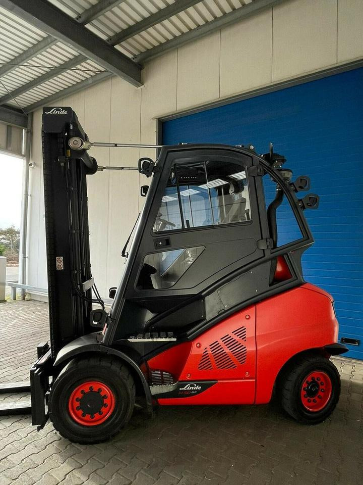 Linde Linde H 50 T - 7.390 h - Seitenschieber/Zinken neu - - LPG forklift: picture 1 Linde Linde H 50 T - 7.390 h - Seitenschieber/Zinken neu - - LPG forklift: picture 1
