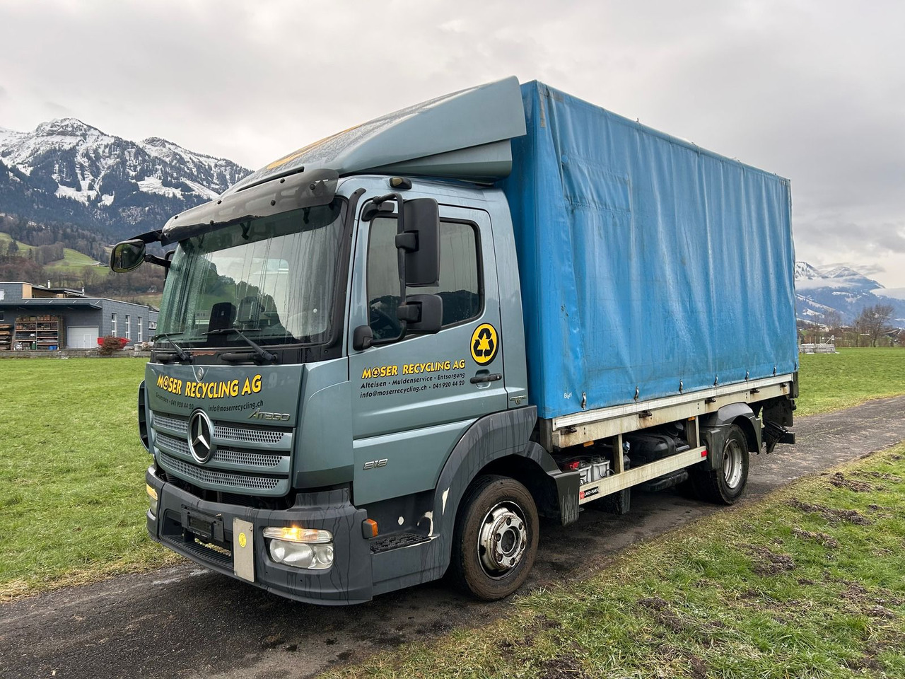 MERCEDES-BENZ Atego 818 - Curtainsider truck: picture 1 MERCEDES-BENZ Atego 818 - Curtainsider truck: picture 1