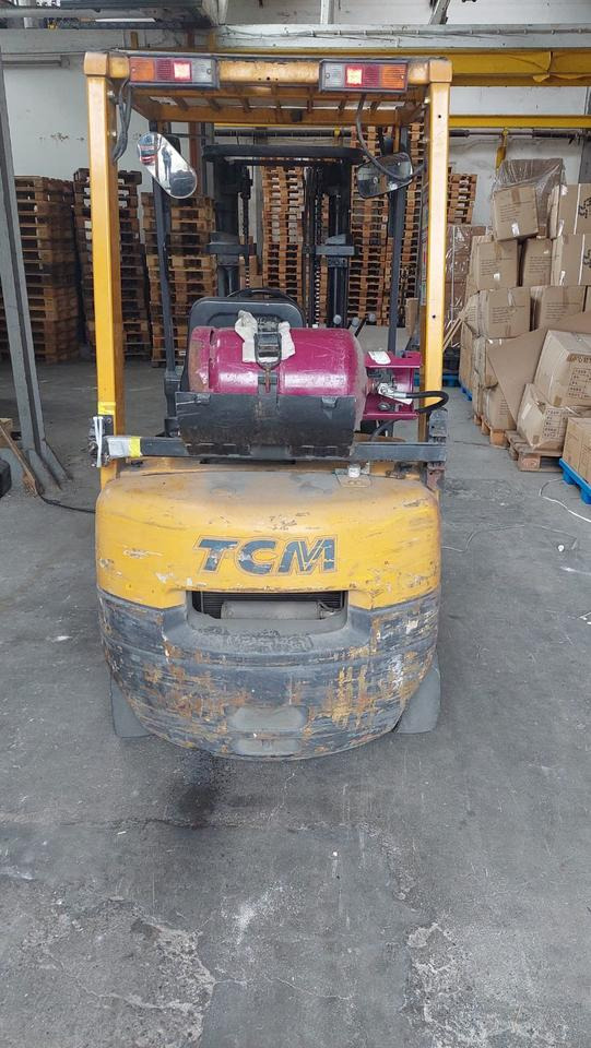 Gabelstapler TCM + Gas + 1,3 t Hub + Bj. 1999 - LPG forklift: picture 4 Gabelstapler TCM + Gas + 1,3 t Hub + Bj. 1999 - LPG forklift: picture 4