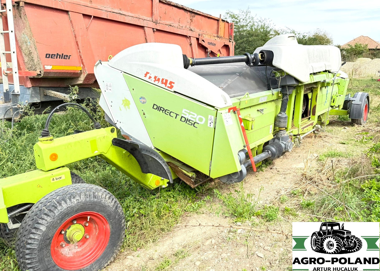 CLAAS DIRECT DISC 520 CENTOUR PRO NT - 2014 rok - Forage harvester: picture 1 CLAAS DIRECT DISC 520 CENTOUR PRO NT - 2014 rok - Forage harvester: picture 1