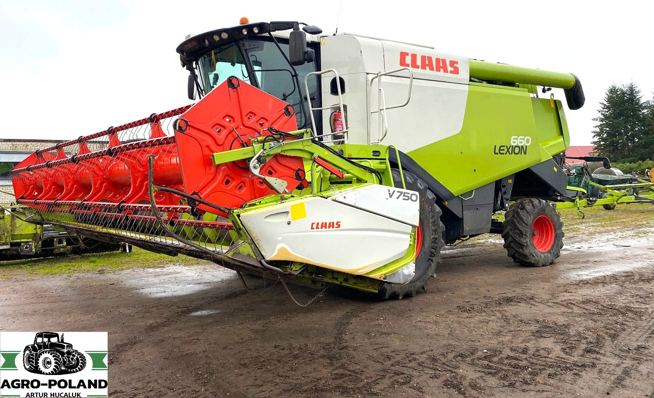 CLAAS LEXION 660 - 2013 ROK - 2326 H - VARIO 750 - NOWSZY MODEL - Combine harvester: picture 1 CLAAS LEXION 660 - 2013 ROK - 2326 H - VARIO 750 - NOWSZY MODEL - Combine harvester: picture 1