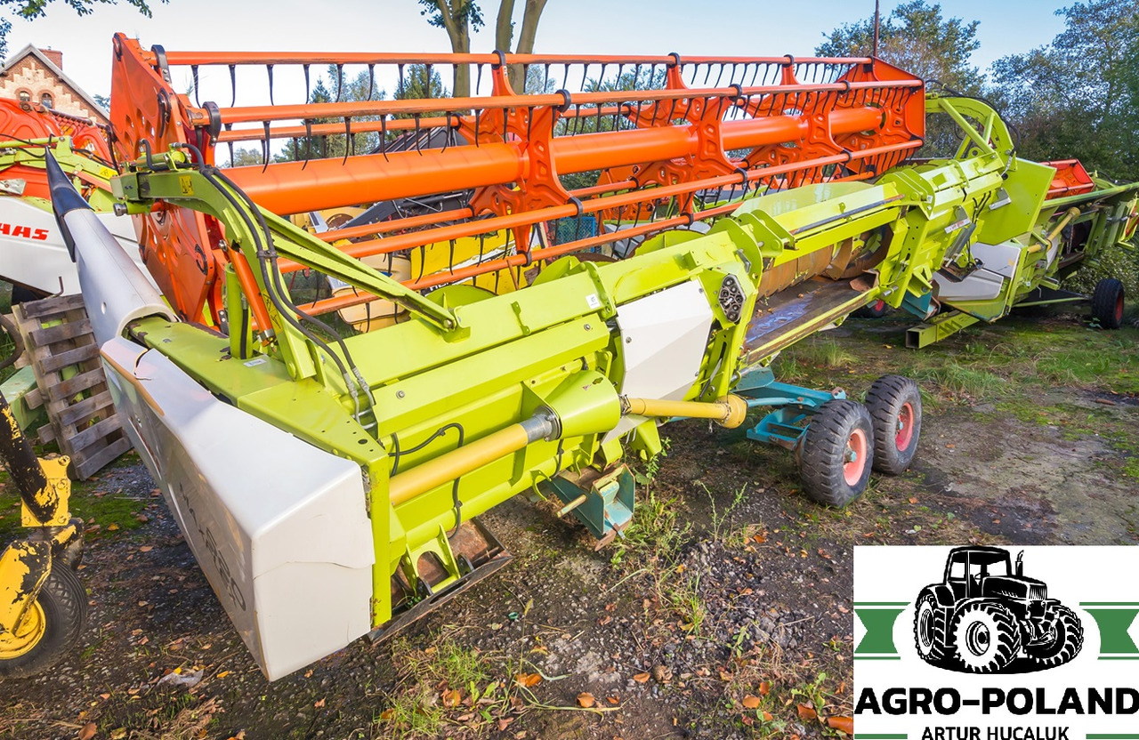 CLAAS MAXFLEX 620 - 2017 ROK - DO ZBIORU ZBÓŻ SOI GROCHU SOCZEWICY - Grain header: picture 2 CLAAS MAXFLEX 620 - 2017 ROK - DO ZBIORU ZBÓŻ SOI GROCHU SOCZEWICY - Grain header: picture 2
