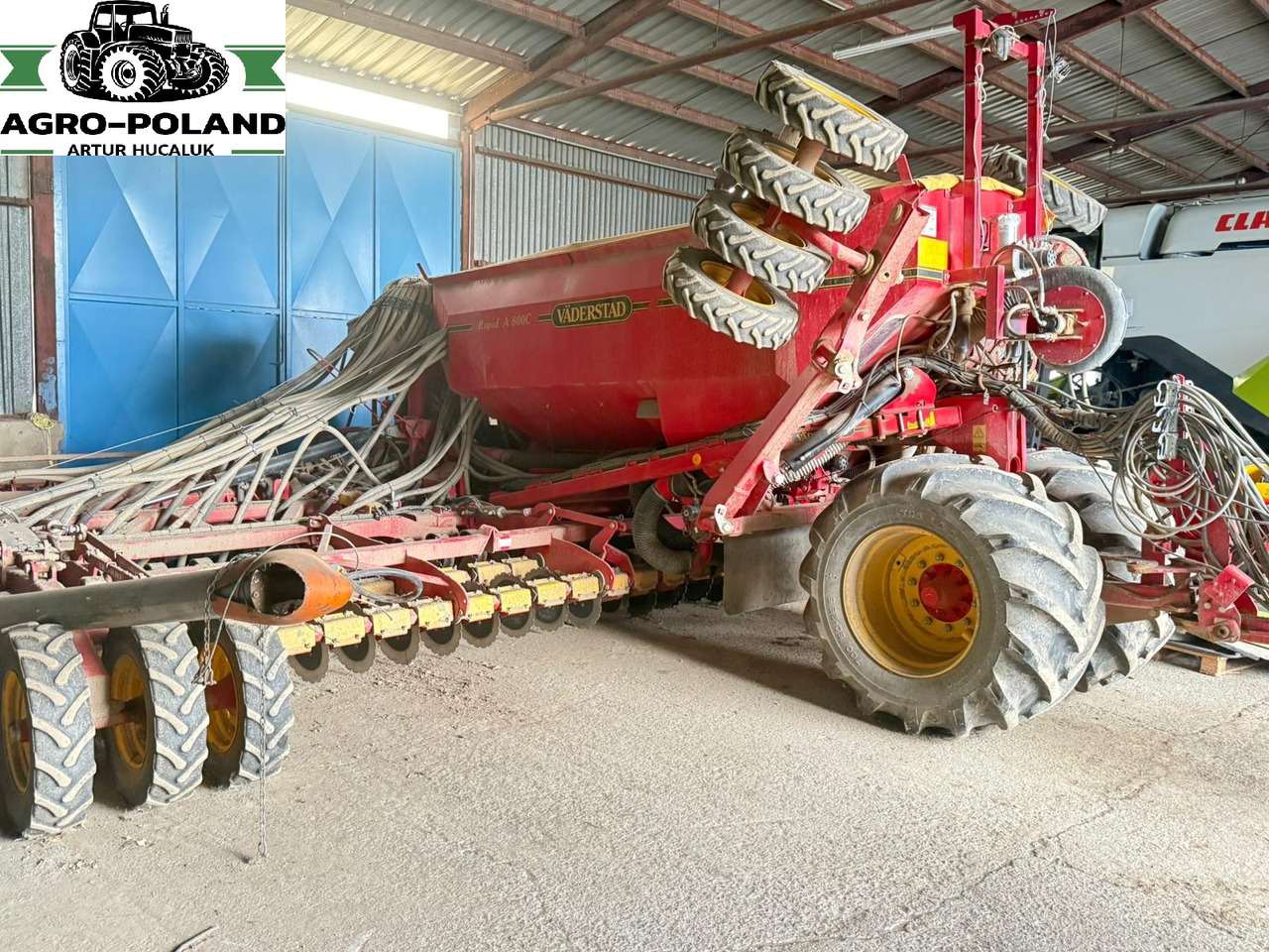 VADERSTAD RAPID RDA 800 C - NAWOŻENIE - 2012 ROK + VADERSTAD BIODRILL 360 - Combine seed drill: picture 1 VADERSTAD RAPID RDA 800 C - NAWOŻENIE - 2012 ROK + VADERSTAD BIODRILL 360 - Combine seed drill: picture 1