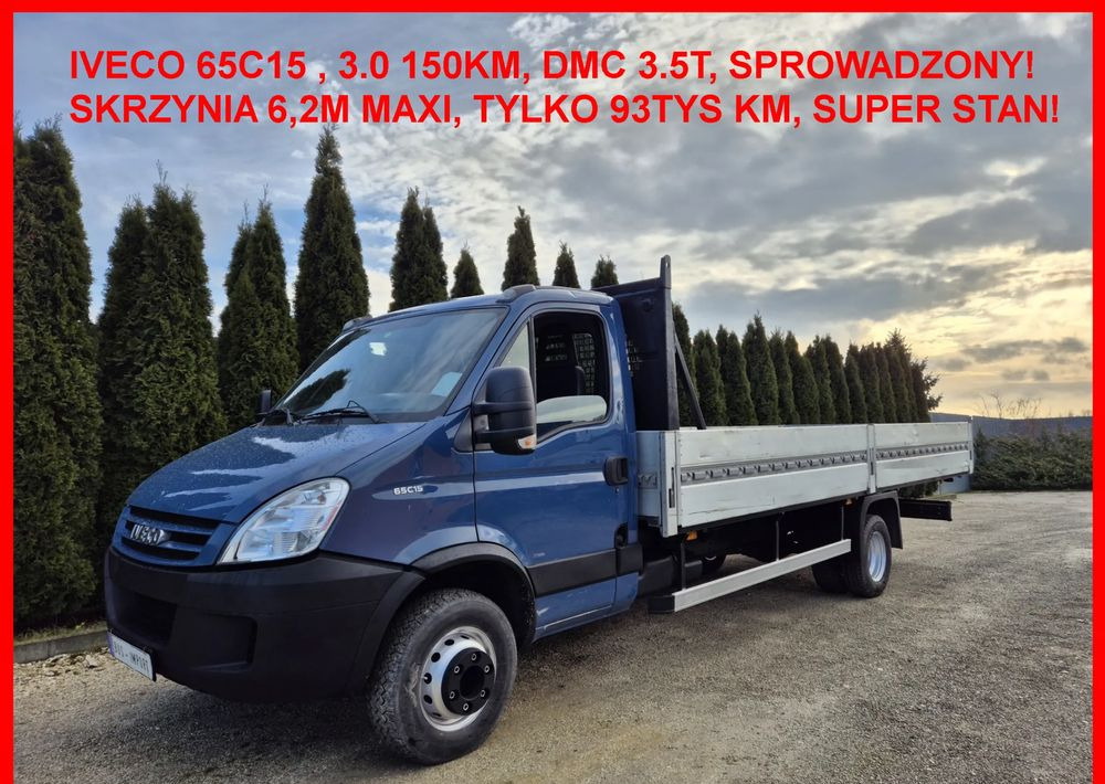 Iveco 65C15 3.0 150KM/ Skrzyniowy/ - Flatbed van: picture 2 Iveco 65C15 3.0 150KM/ Skrzyniowy/ - Flatbed van: picture 2