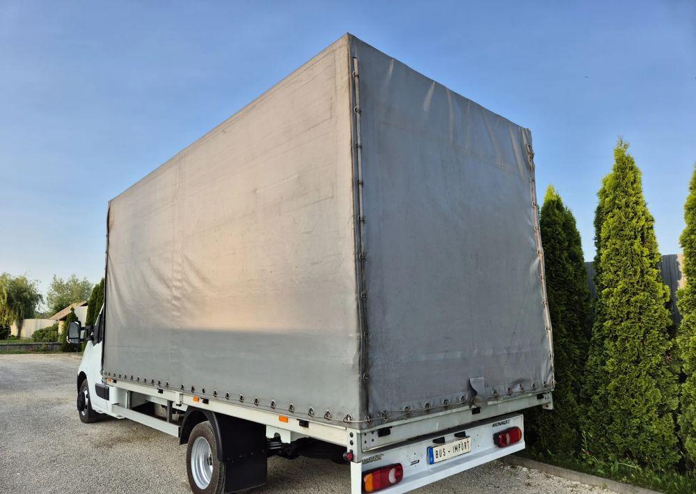 Renault Master 2.3 Plandeka 10 palet Bliźniaki - Flatbed van: picture 3 Renault Master 2.3 Plandeka 10 palet Bliźniaki - Flatbed van: picture 3