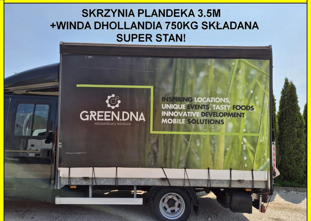 Skrzynia plandeka Firanka 3.5m winda Dhollandia 750kg składana, Iveco, Super stan! - Curtainside swap body: picture 1 Skrzynia plandeka Firanka 3.5m winda Dhollandia 750kg składana, Iveco, Super stan! - Curtainside swap body: picture 1