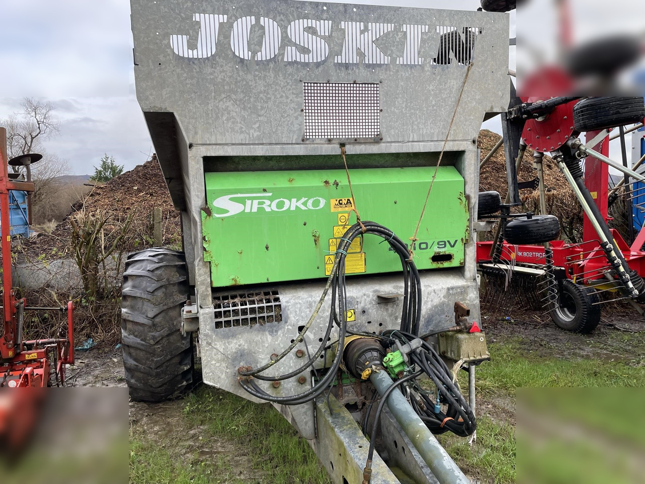 2012 JOSKIN SIROKO 4010/9V - Manure spreader: picture 4 2012 JOSKIN SIROKO 4010/9V - Manure spreader: picture 4