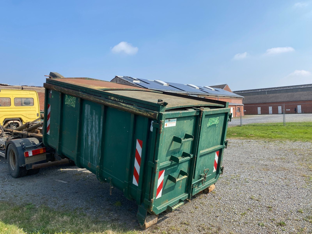 Hüllenkremer 10 cbm Stahlcontainer mit Deckel - Roll-off container: picture 2 Hüllenkremer 10 cbm Stahlcontainer mit Deckel - Roll-off container: picture 2