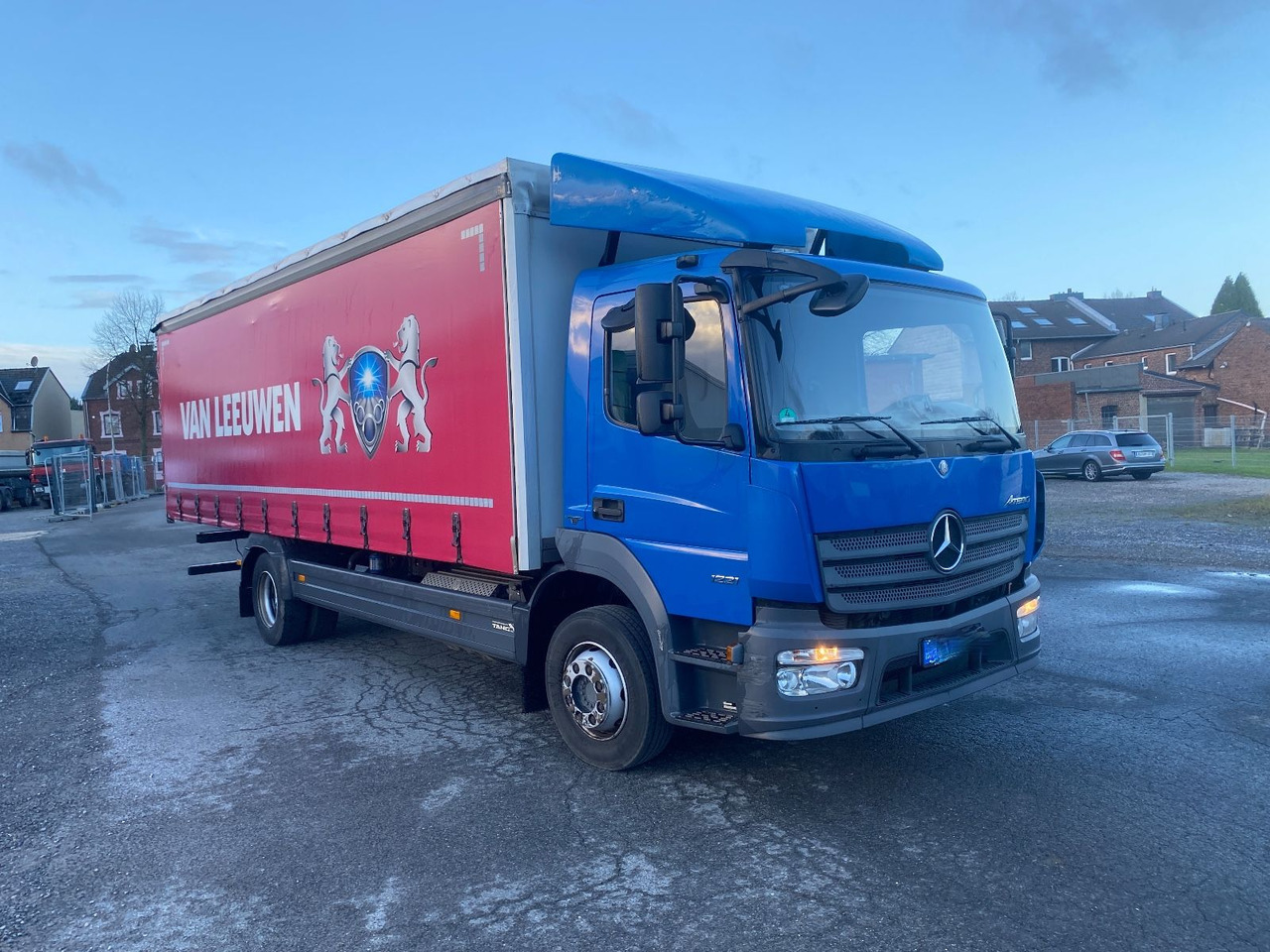 Mercedes-Benz 1221 Pritschenwagen /Rungen/Stahltransporte - Curtainsider truck: picture 1 Mercedes-Benz 1221 Pritschenwagen /Rungen/Stahltransporte - Curtainsider truck: picture 1