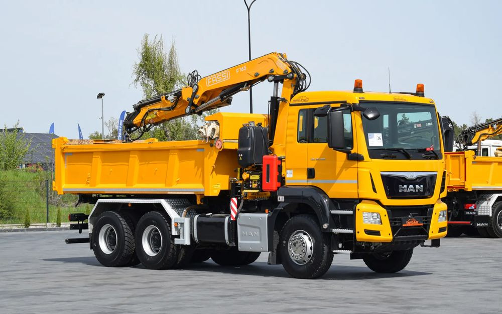 MAN TGS 26.400 / 6x4 / EURO 6 / UDT / HDS FASSI 165 / WYSUW x3 / ROTATOR / CHWYTAK / STEROWANIE RADIOWE / WZMOCNIONA RAMA / WYWROTKA / HYDROBURTA / AUTOMAT / 2017 / NOWE OPONY - 100% / NISKI PRZEBIEG - Other machinery: picture 3 MAN TGS 26.400 / 6x4 / EURO 6 / UDT / HDS FASSI 165 / WYSUW x3 / ROTATOR / CHWYTAK / STEROWANIE RADIOWE / WZMOCNIONA RAMA / WYWROTKA / HYDROBURTA / AUTOMAT / 2017 / NOWE OPONY - 100% / NISKI PRZEBIEG - Other machinery: picture 3