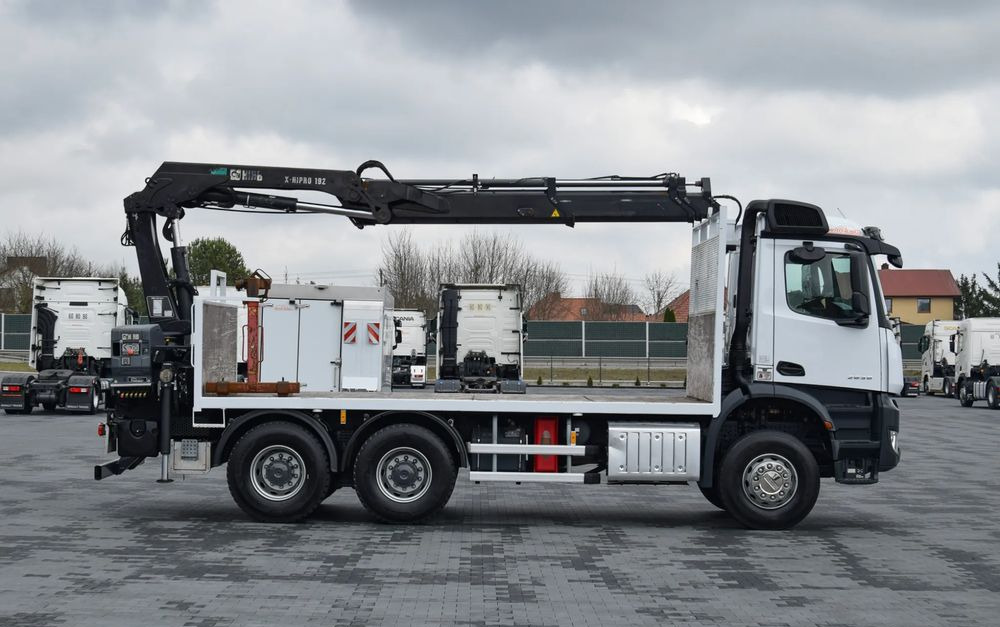 Mercedes-Benz AROCS 2636 / 6x4 / HIAB X-HIPRO 192 E-3 / WYSUW x3 / ROTATOR / STEROWANIE RADIOWE / UDT / PODPORY HYDRAULICZNE / AUTOMAT / KAMERA COFANIA / NISKI PRZEBIEG / SPROWADZONY - Other machinery: picture 4 Mercedes-Benz AROCS 2636 / 6x4 / HIAB X-HIPRO 192 E-3 / WYSUW x3 / ROTATOR / STEROWANIE RADIOWE / UDT / PODPORY HYDRAULICZNE / AUTOMAT / KAMERA COFANIA / NISKI PRZEBIEG / SPROWADZONY - Other machinery: picture 4