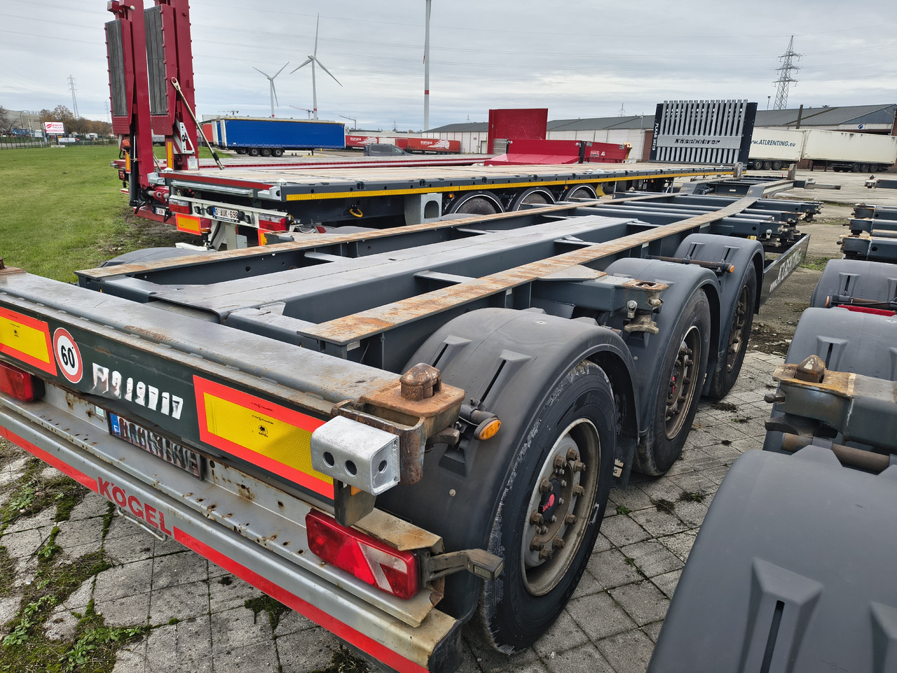 Kögel 40ft containerchassis - Semi-trailer: picture 2 Kögel 40ft containerchassis - Semi-trailer: picture 2