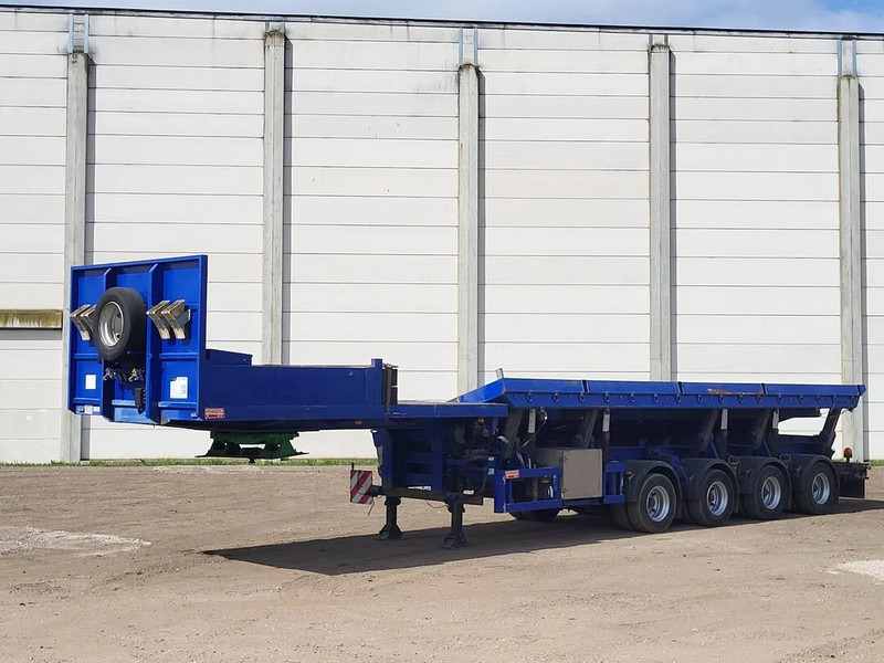 Schmidt SPT/65/Z/2,6 Schraglader Lift + Lenkachse 2008 - Container transporter/ Swap body semi-trailer: picture 1 Schmidt SPT/65/Z/2,6 Schraglader Lift + Lenkachse 2008 - Container transporter/ Swap body semi-trailer: picture 1
