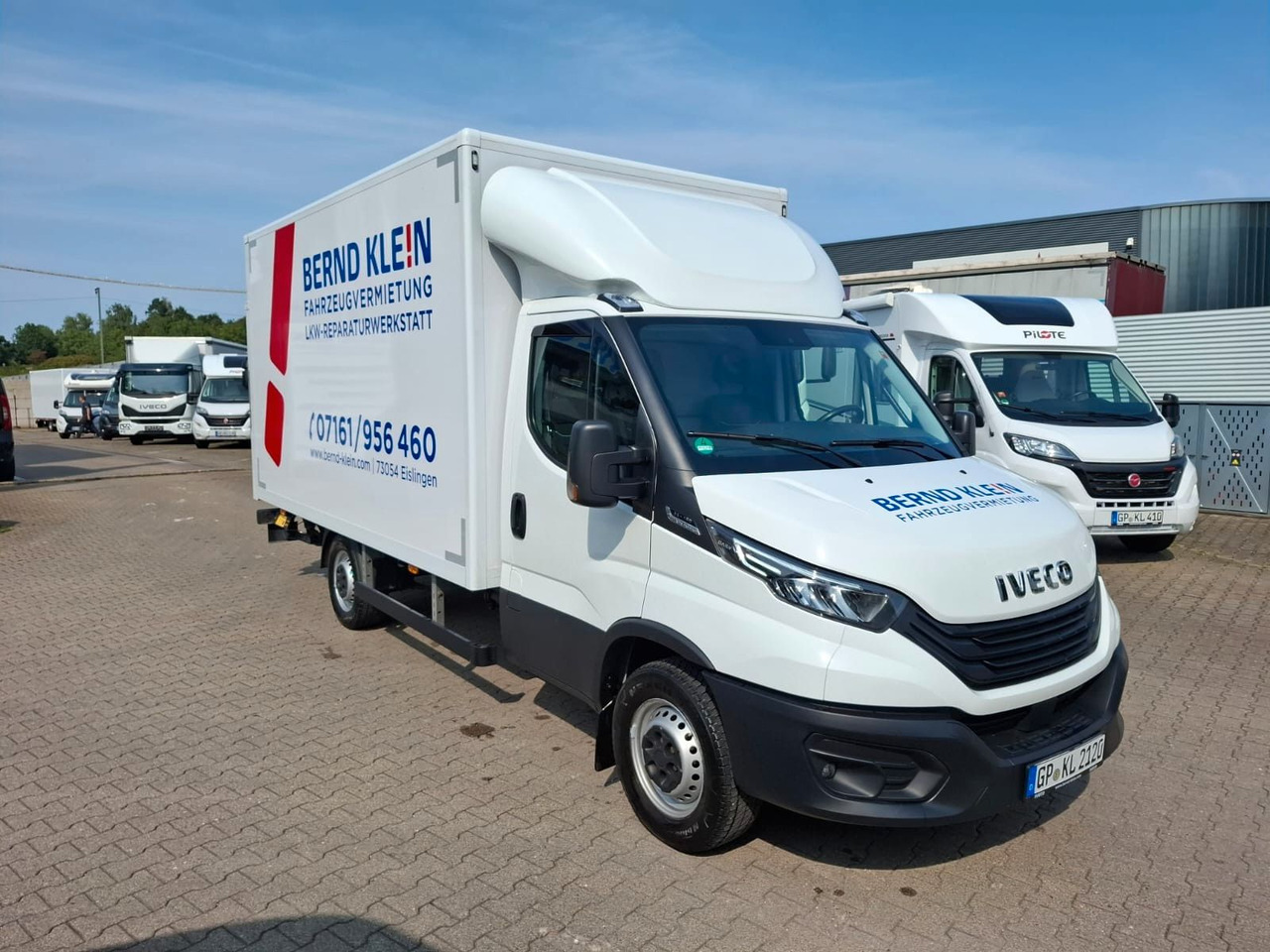 Iveco 35S16A8/P, LBW, Luft, HiMatik, Klima, RFK, - Box van: picture 1 Iveco 35S16A8/P, LBW, Luft, HiMatik, Klima, RFK, - Box van: picture 1