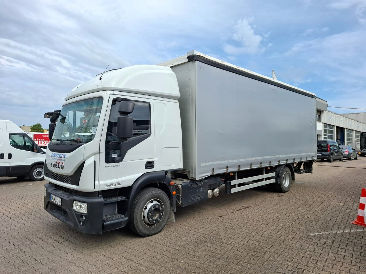 Iveco ML140-280PR, FFH, LBW, Klima, Schiebeplane, AHK - Curtainsider truck: picture 3 Iveco ML140-280PR, FFH, LBW, Klima, Schiebeplane, AHK - Curtainsider truck: picture 3