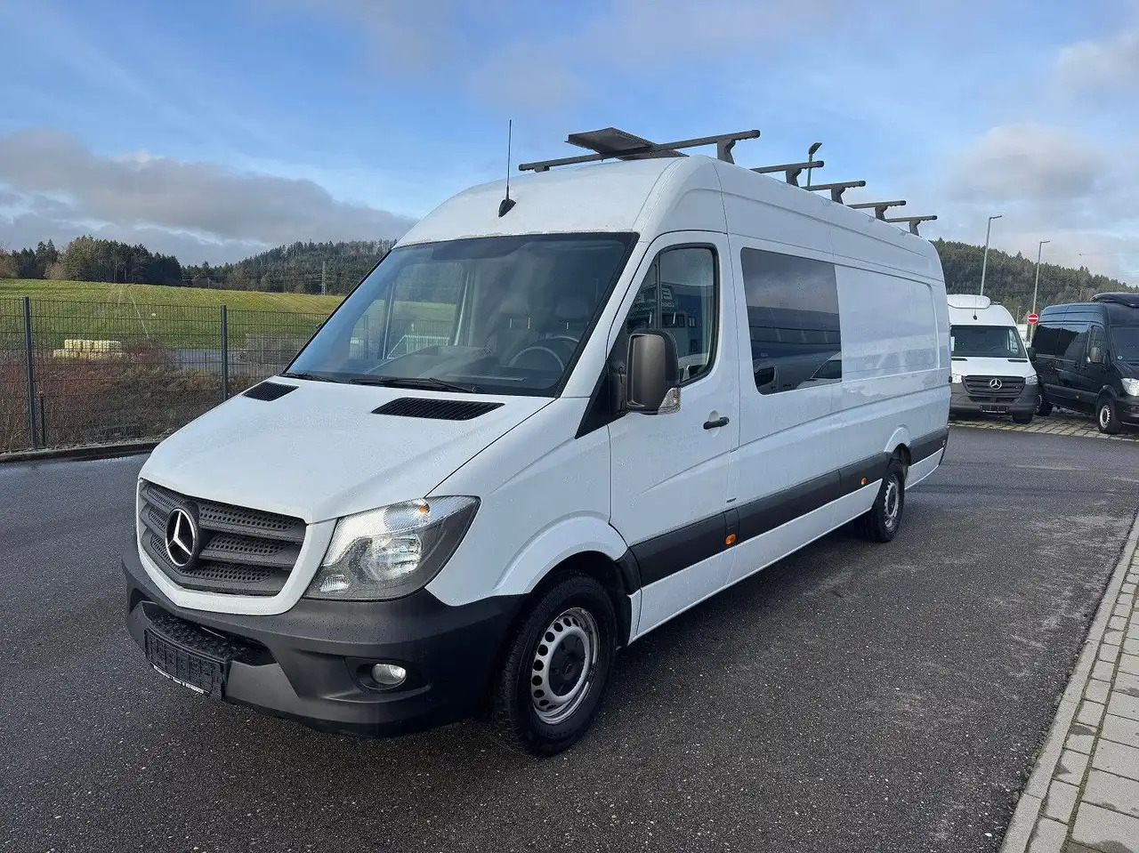 Mercedes-Benz Sprinter 319 CDI Maxi Lang XXL Extralang Mixto - Panel van, Combi van: picture 1 Mercedes-Benz Sprinter 319 CDI Maxi Lang XXL Extralang Mixto - Panel van, Combi van: picture 1