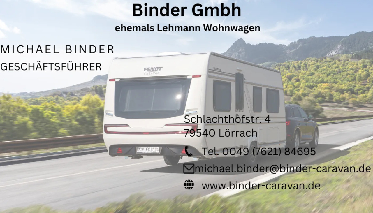 Fendt Bianco Activ 445 SFB Shower-Paket, GFK - Caravan: picture 1 Fendt Bianco Activ 445 SFB Shower-Paket, GFK - Caravan: picture 1