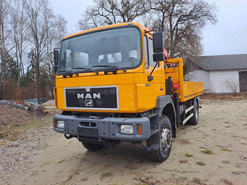 MAN 19.403 Pritsche 4x4 mit Palfingerkran PK 21000 mit Funk - Fernbedienung - Crane truck: picture 5 MAN 19.403 Pritsche 4x4 mit Palfingerkran PK 21000 mit Funk - Fernbedienung - Crane truck: picture 5