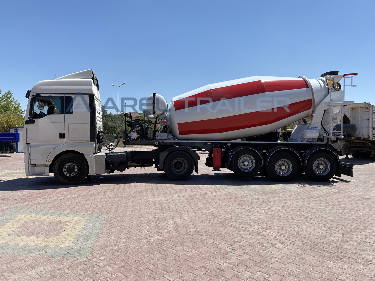 AREL TRAILER BETON MIXER TRAILER - Concrete mixer semi-trailer: picture 2 AREL TRAILER BETON MIXER TRAILER - Concrete mixer semi-trailer: picture 2
