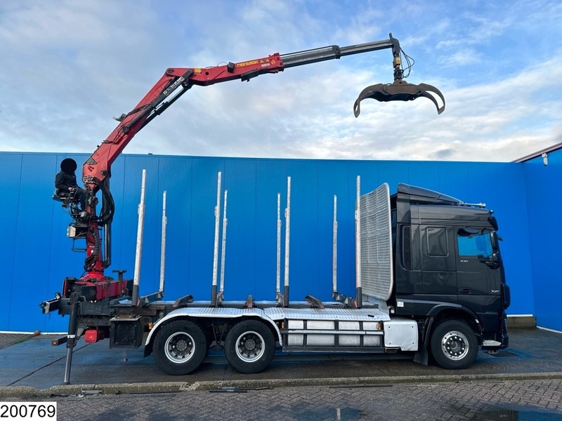 DAF XF 530 6x4, Wood transport, Retarder, Loglift ET450 - Timber truck, Crane truck: picture 5 DAF XF 530 6x4, Wood transport, Retarder, Loglift ET450 - Timber truck, Crane truck: picture 5