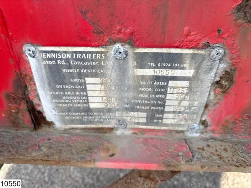 Dennison Container 20 - 30 - 40FT - Container transporter/ Swap body semi-trailer: picture 5 Dennison Container 20 - 30 - 40FT - Container transporter/ Swap body semi-trailer: picture 5