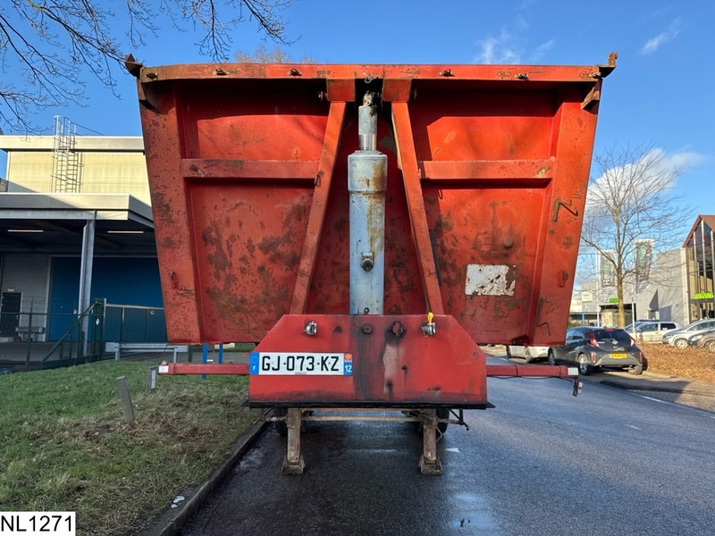 Tipper semi-trailer Fruehauf kipper 17 M3, Steel Suspension: picture 10