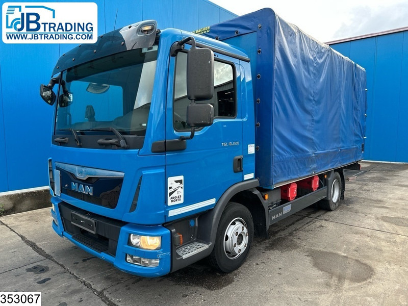 MAN TGL 10 220 EURO 6 - Curtainsider truck: picture 1 MAN TGL 10 220 EURO 6 - Curtainsider truck: picture 1