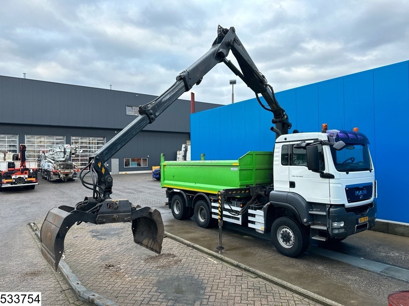 MAN TGS 33 480 6x6, Epsilon Palfinger - Tipper, Crane truck: picture 5 MAN TGS 33 480 6x6, Epsilon Palfinger - Tipper, Crane truck: picture 5