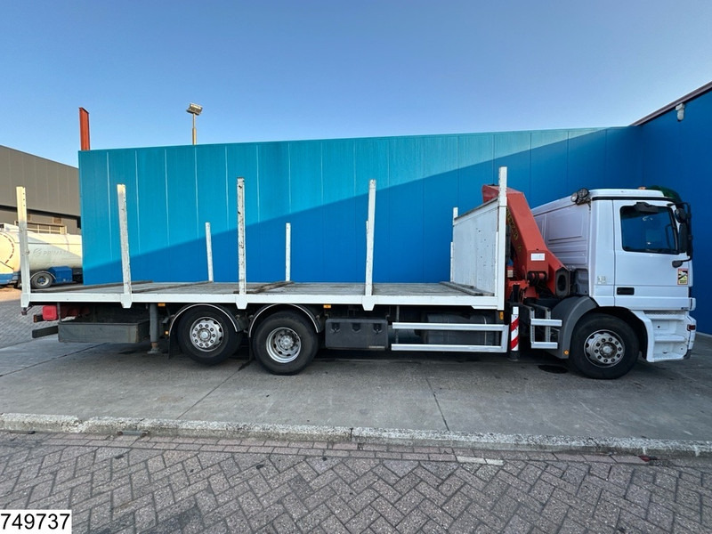 Dropside/ Flatbed truck, Crane truck Mercedes-Benz Actros 2531 Palfinger PK23080, Remote: picture 11