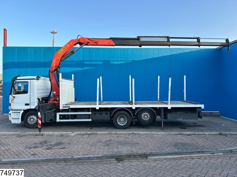 Dropside/ Flatbed truck, Crane truck Mercedes-Benz Actros 2531 Palfinger PK23080, Remote: picture 10