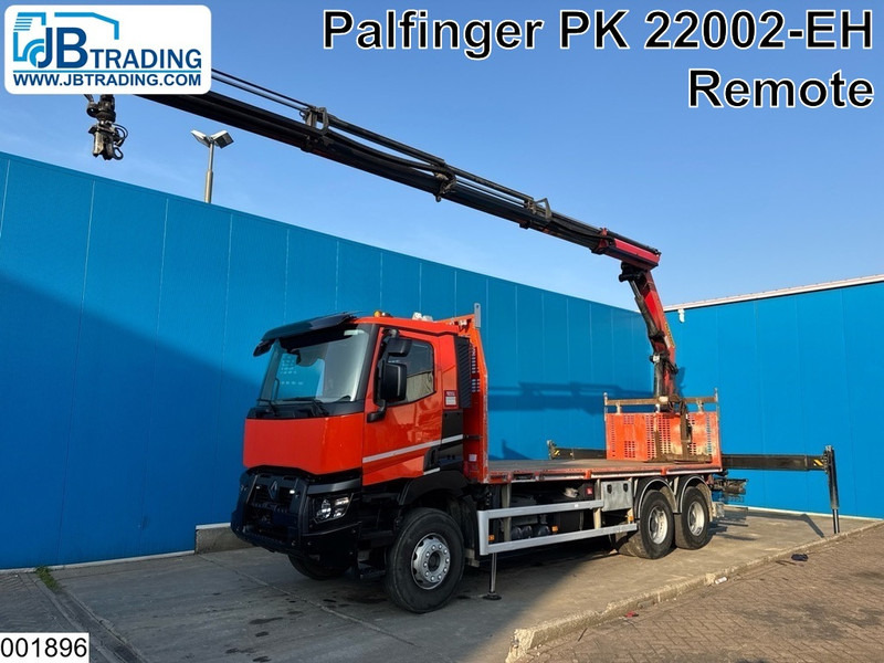 Renault C 430 6x4, EURO 6, Retarder, Palfinger,Remote - Dropside/ Flatbed truck, Crane truck: picture 1 Renault C 430 6x4, EURO 6, Retarder, Palfinger,Remote - Dropside/ Flatbed truck, Crane truck: picture 1