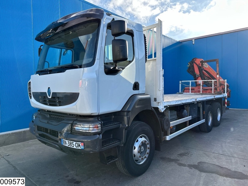 Renault Kerax 380 Dxi 6X4, EURO 6, Retarder, Palfinger, Remote - Dropside/ Flatbed truck, Crane truck: picture 3 Renault Kerax 380 Dxi 6X4, EURO 6, Retarder, Palfinger, Remote - Dropside/ Flatbed truck, Crane truck: picture 3
