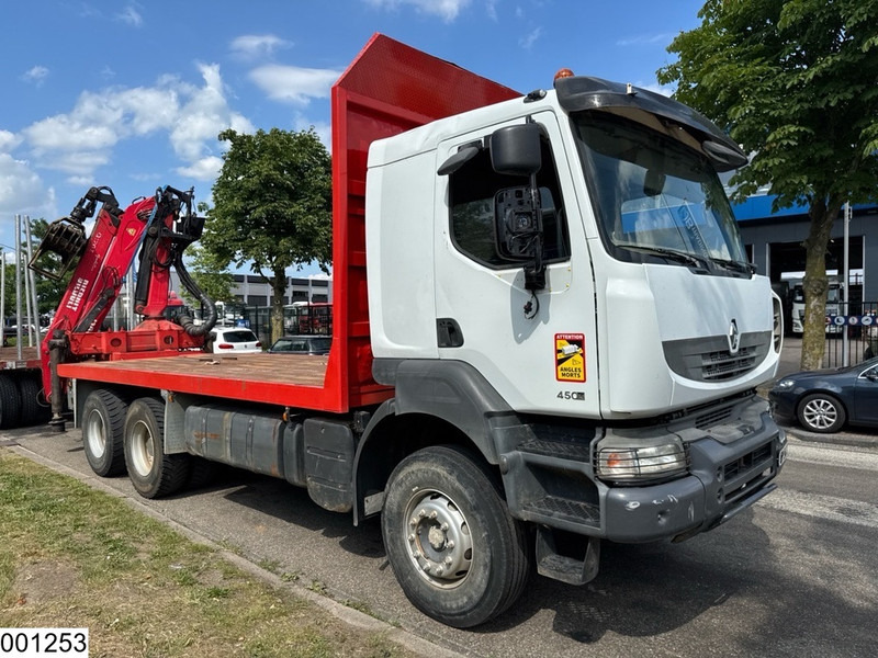 Renault Kerax 450 Dxi 6x4, Manual, Steel, Palfinger, Retarder - Timber truck, Crane truck: picture 3 Renault Kerax 450 Dxi 6x4, Manual, Steel, Palfinger, Retarder - Timber truck, Crane truck: picture 3