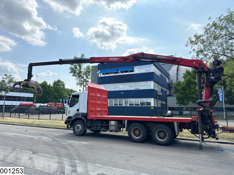 Renault Kerax 450 Dxi 6x4, Manual, Steel, Palfinger, Retarder - Timber truck, Crane truck: picture 4 Renault Kerax 450 Dxi 6x4, Manual, Steel, Palfinger, Retarder - Timber truck, Crane truck: picture 4